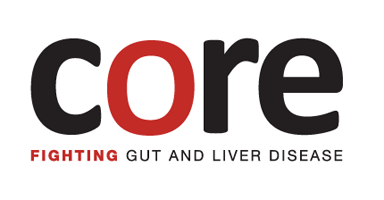 Core Fighting Gut and Liver Disease logo & website link