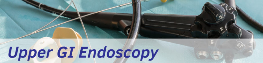What is an upper GI endoscopy?